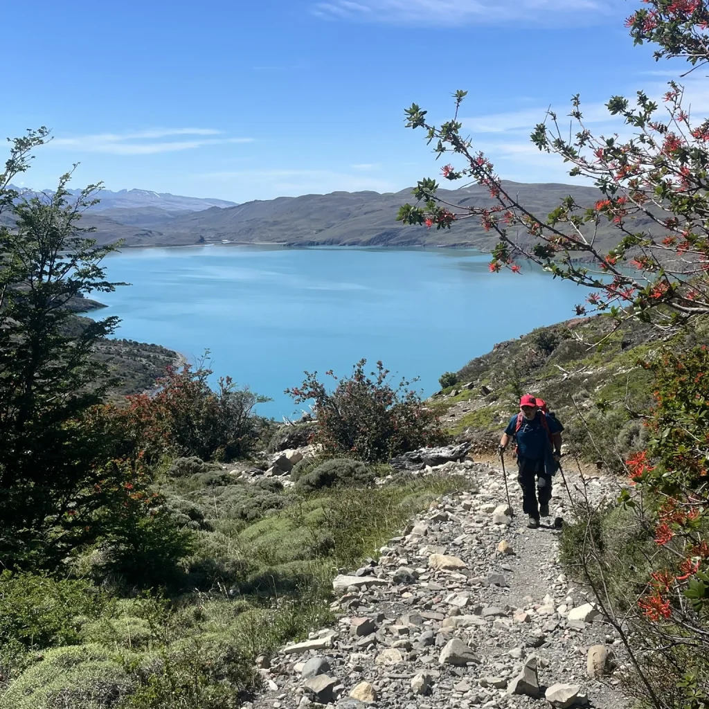 Lake in the W trek